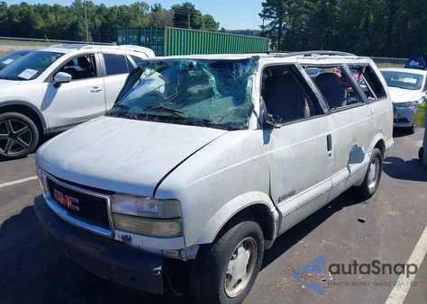 2000 GMC Safari Sl из США, поврежденный, VIN 1GKDM19W7YB506223